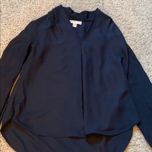 Michael Kora Navy Blouse